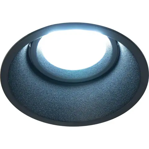 Точечный светильник Bergs 3019-DL-1 GU10, чёрный · 2