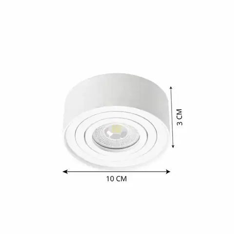 Точечный светильник Berger 3029-DL-1 GU10, белый · 3