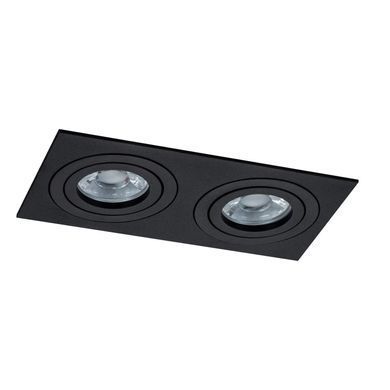 Точечный светильник Berger 3024-DL-2 Black GU10 max 2x35 Вт