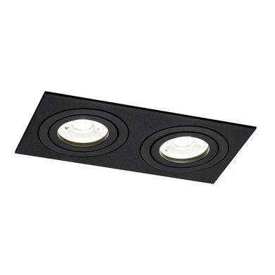 Точечный светильник Berger 3024-DL-2 Black GU10 max 2x35 Вт
