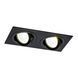Точечный светильник Berger 3024-DL-2 Black GU10 max 2x35 Вт