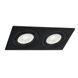 Точечный светильник Berger 3024-DL-2 Black GU10 max 2x35 Вт