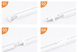 Шинопровід 1-фазний Bergs 511T-TR-100 White 100см Трапецевидний