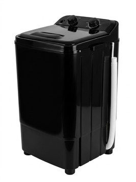 Портативна міні пральна машина Bergs WM-60 Black 6кг 260Вт