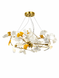 Люстра Berger 7032-PL-4 Gold G9 max 4x10 Вт 80x40см H30см