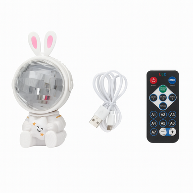 Настільний&nbsp;LED&nbsp;Нічник&nbsp;Berger&nbsp;1055-NL-5 White Rabbit 5Вт, із пультом д/у та акумулятором 600mAh