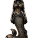 Статуетка Сирена бронзова міфологічна &mdash; колекційна скульптура, 24 см