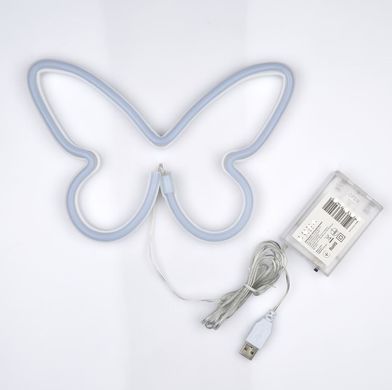 Світильник настінний Arnolux Метелик 417-65-ML Різнокольоровий LED 1,9Вт, USB+3xAA battery, 22,5*15,5см