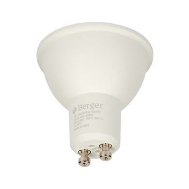Светодиодная LED лампочка GU10 6W 4000K нейтральный свет
