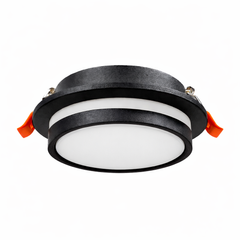 Точечный светильник Berger 3039-DL-1 Black GX53 max 1x13 Вт, &Oslash;105мм h37мм, с 1 акр. кольцом