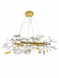 Люстра Berger 7028-PL-8 Gold G9 max 8x10 Вт D80*H30см