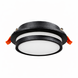 Точечный светильник Berger 3039-DL-1 Black GX53 max 1x13 Вт, &Oslash;105мм h37мм, с 1 акр. кольцом
