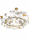 Люстра Berger 7028-PL-10 Gold G9 max 10x10 Вт D100*H30см