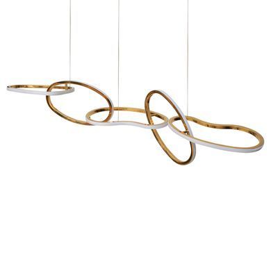 Люстра Berger 7017-PL-70 Gold LED 70 Вт 3000K