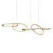 Люстра Berger 7017-PL-70 Gold LED 70 Вт 3000K