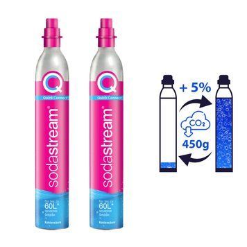 Обмен двух баллонов Sodastream Quick Connect CO2 2x450g (Газ)