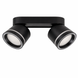 Точковий світильник Berger 3038-DL-2 Black GX53 max 2x13 Вт, &Oslash;82мм h93мм, з 2 акр.кільцями