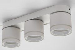 Точечный светильник Berger 3038-DL-3 White GX53 max 3x13 Вт, &Oslash;82мм h93мм, с 2 акр. Кольцами