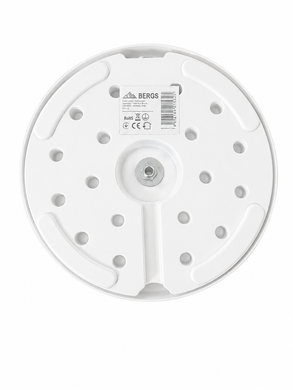 Торшер Bergs 1060-FL-2 White 2*E27 макс 40 Вт, 180см
