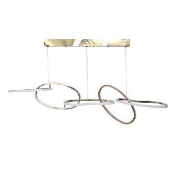 Люстра Berger 7017-PL-70 Chrome LED 70 Вт 3000K