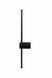 Бра Berger 1037-WL-9 Black LED 9 Вт 4000K 60см