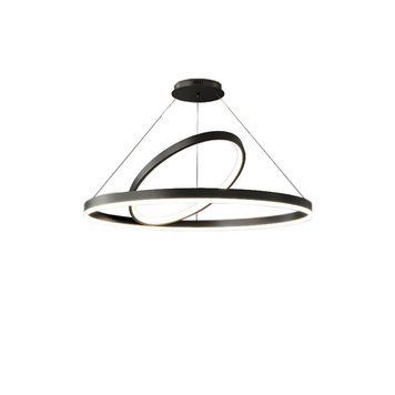 Люстра Berger 7015-PL-52 Black Chrome LED 52 Вт 4000K