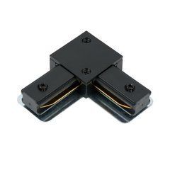 Соединитель Угловой 1-фазный Berger 555S-TR-L Black для Прямоугольных шин