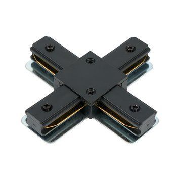 Соединитель Крестовый 1-фазный Berger 557S-TR-X Black для Прямоугольных шин
