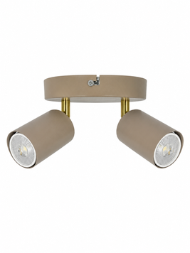 Спотовий світильник Bergs 4004-CL-2 Beige 2*GU10