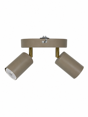 Спотовий світильник Bergs 4004-CL-2 Beige 2*GU10