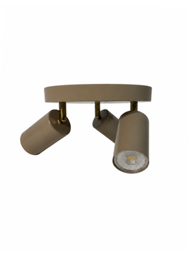 Спотовий світильник Bergs 4004-CL-3 Beige 3*GU10