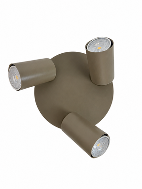 Спотовий світильник Bergs 4004-CL-3 Beige 3*GU10